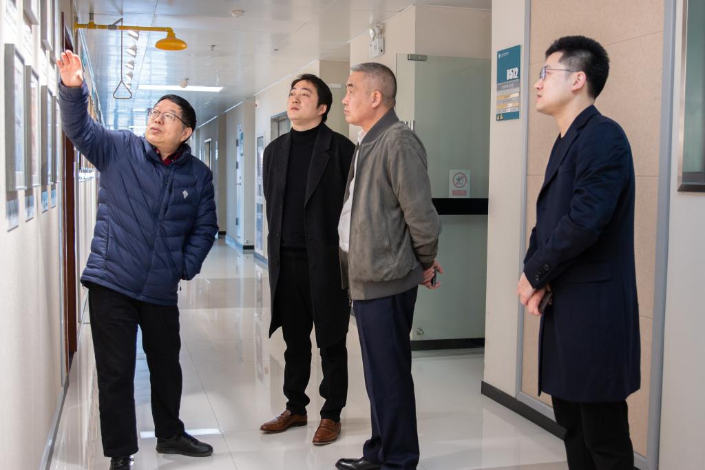 創新驅動未來，科技賦能健康 浙江中堅科技股份董事長吳明根一行蒞臨未來食品科學中心參觀交流